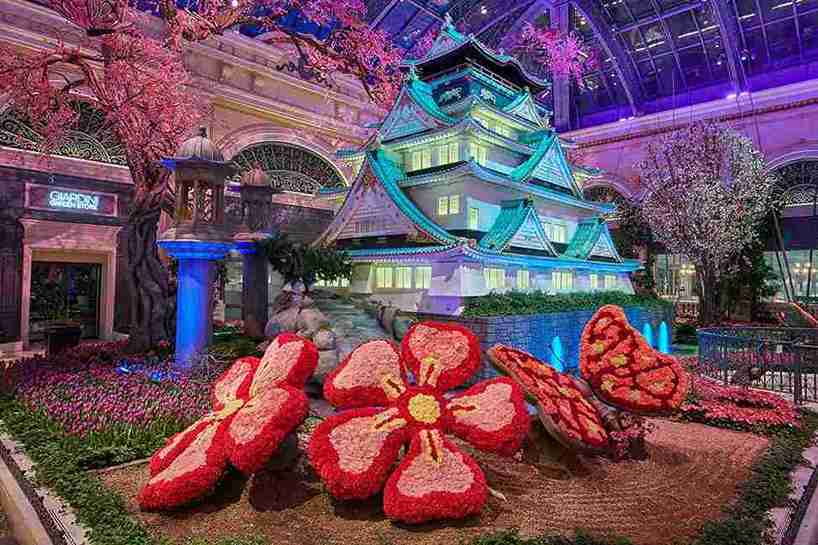Bellagio Conservatory & Botanical Garden las vegas to visit with toddlers