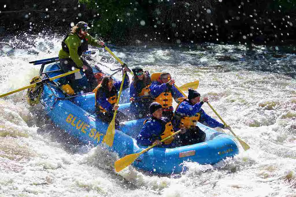 Go whitewater rafting on the Colorado River