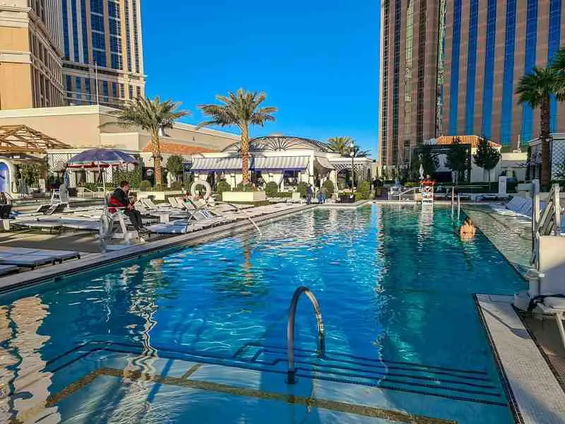 Poolside Relaxation at The Venetian Resort