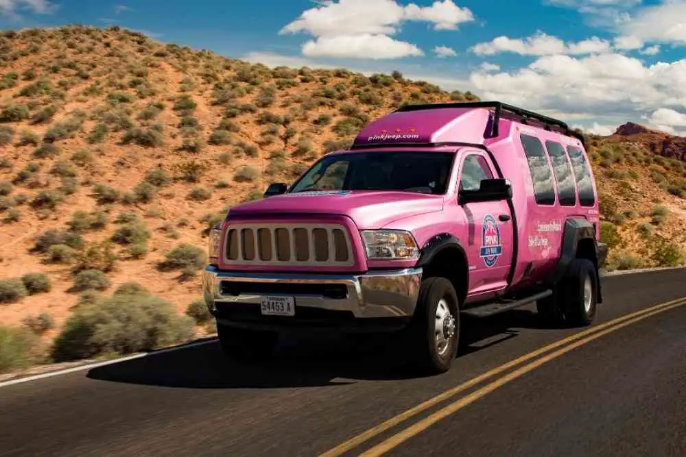 Take a jeep tour through the Valley of Fire