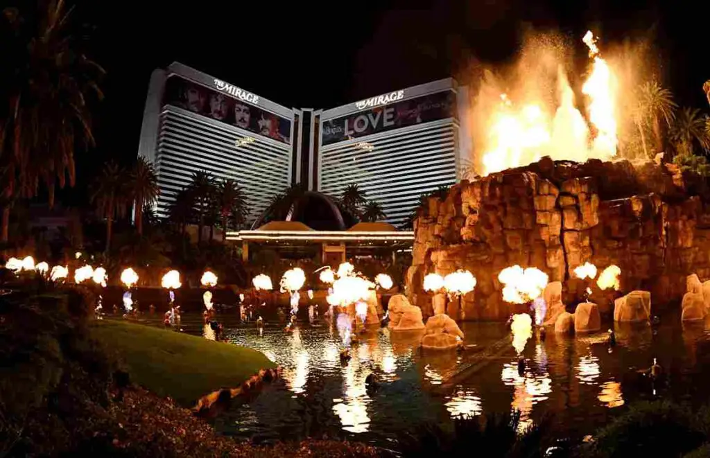 The Volcano at The Mirage