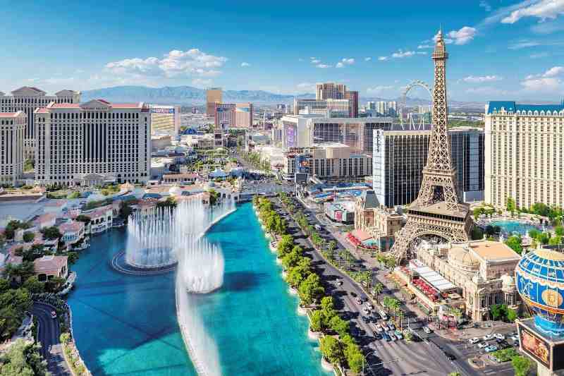 Take a walking tour of the Las Vegas Strip