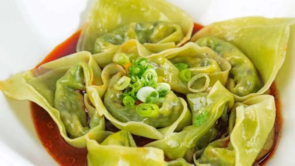 DinTai Fung Vegan Spicy Wontons