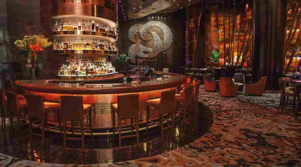 Have a Drink At One Of Aria's bars