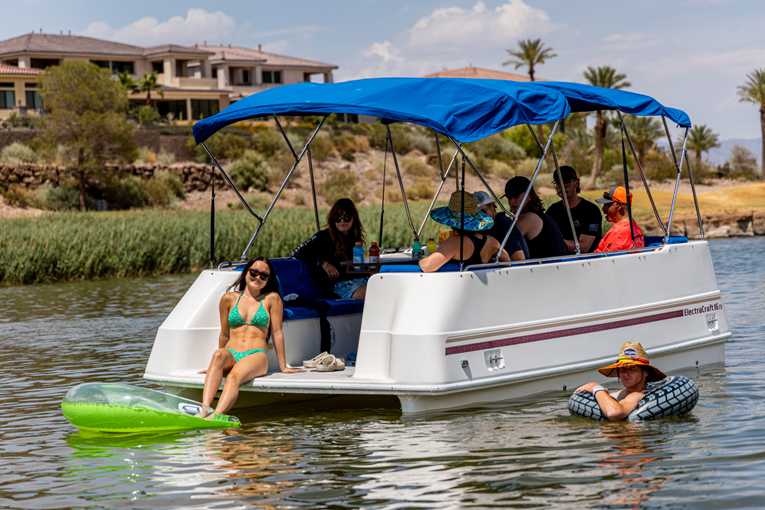 Rent A Boat And Explore The 320-acre Lake Las Vegas