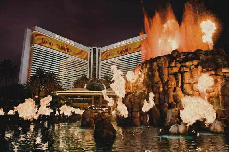 The Volcano at The Mirage