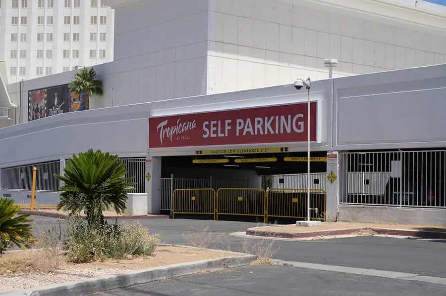 Parking of Tropicana Las Vegas