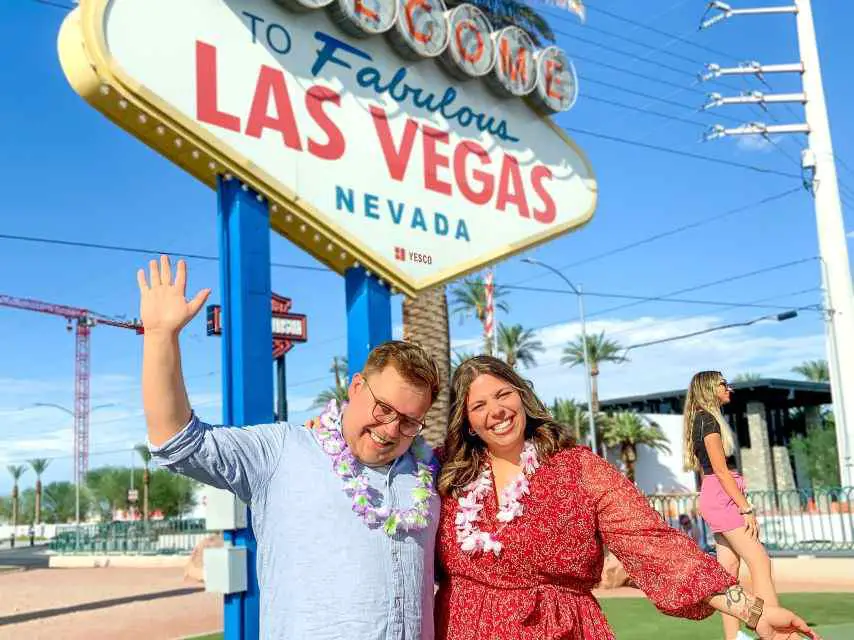 Snap a pic at the iconic Las Vegas sign.