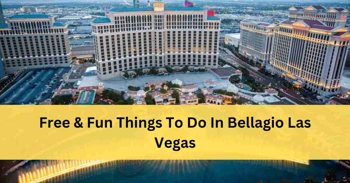 Things To Do In Bellagio Las Vegas