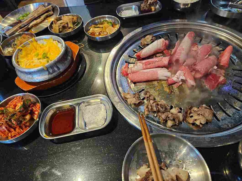 food of All You Korean BBQ