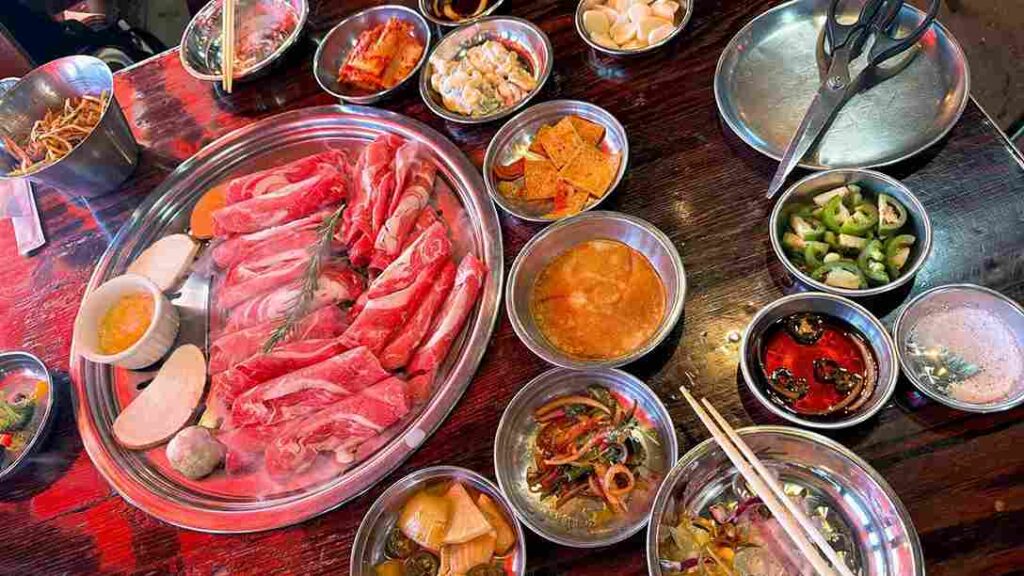 food of Hobak Korean BBQ  