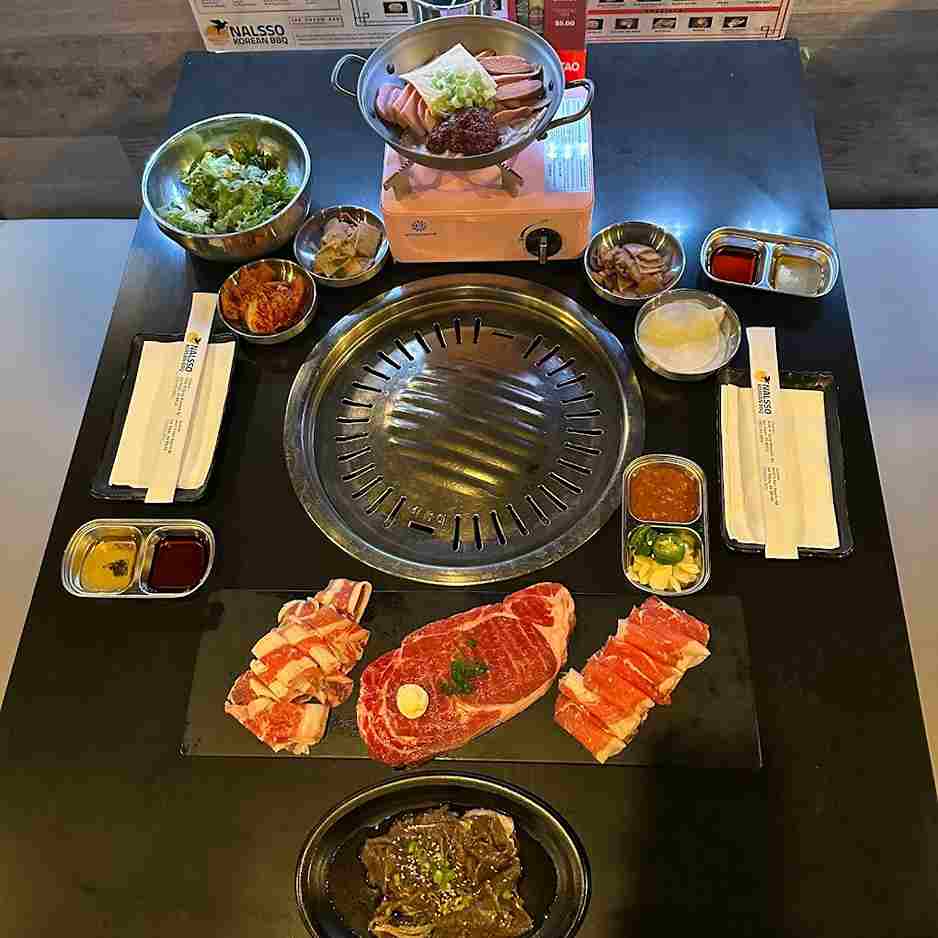 food of Nalsso Korean BBQ & Sushi 