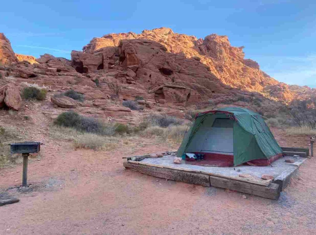 Valley of Fire State Park camping