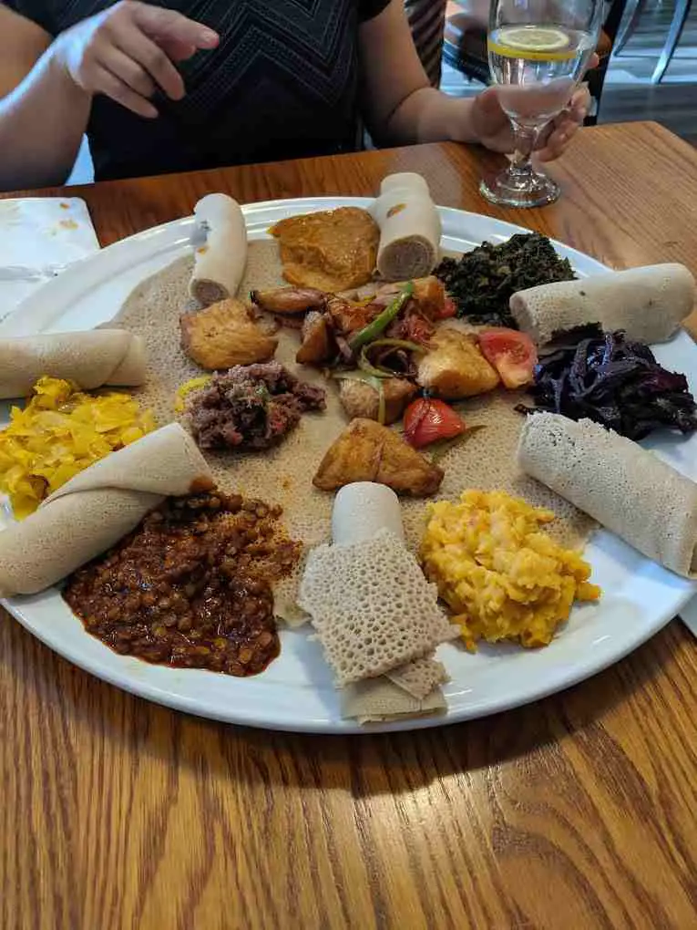 Nu Ethiopian Kitchen Food