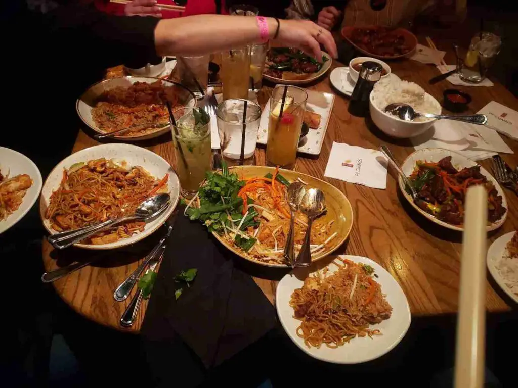 Food of P.F. Chang's - Planet Hollywood