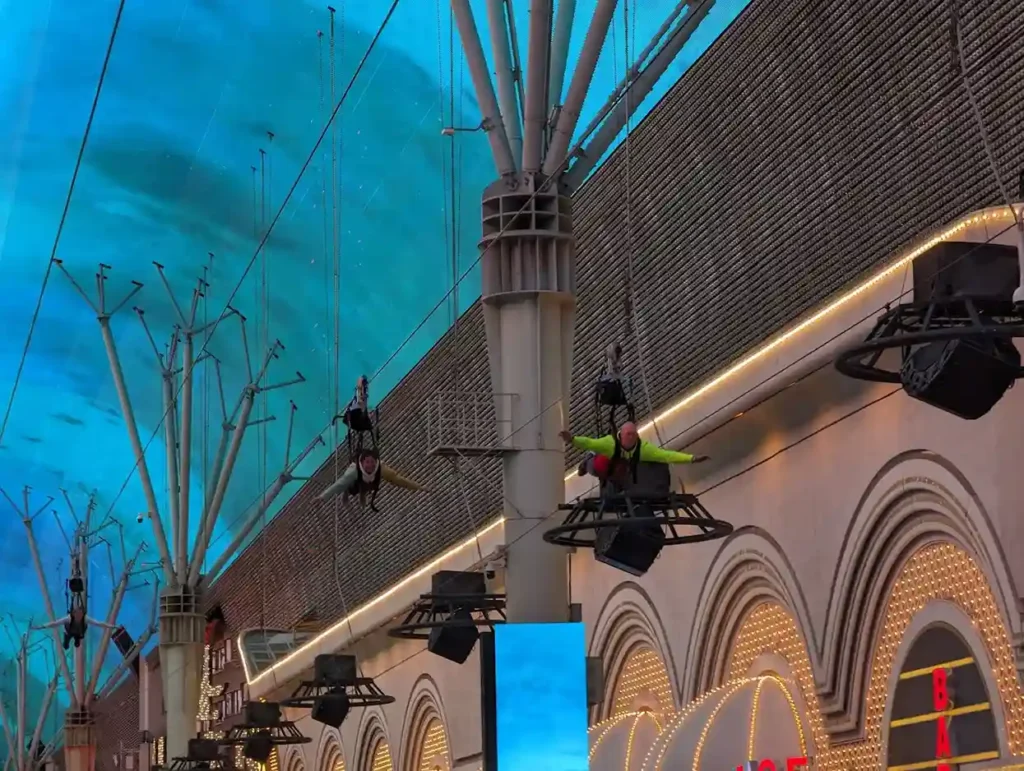 SlotZilla Zipline (Downtown Las Vegas)