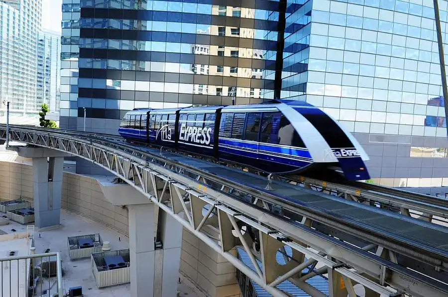 Use the Free Hotel Trams Las Vegas