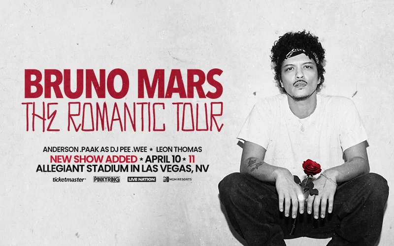 Bruno Mars The Romantic Tour