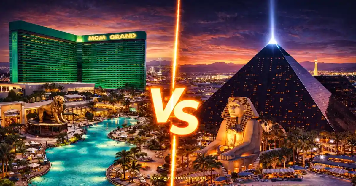 MGM Grand vs Luxor