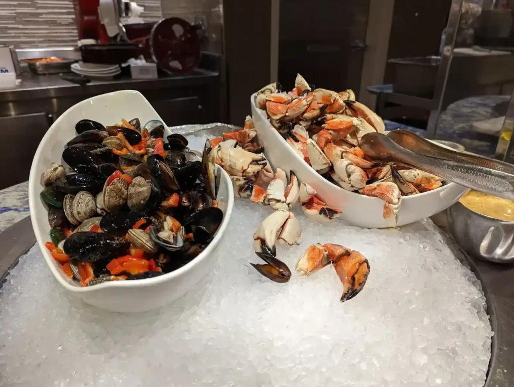 Seafood of The Buffet at Wynn Las Vegas