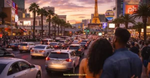 Las Vegas Traffic & Crowds in March
