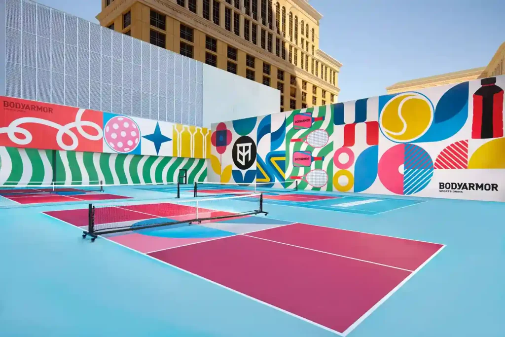 Rooftop Pickleball at The Cosmopolitan