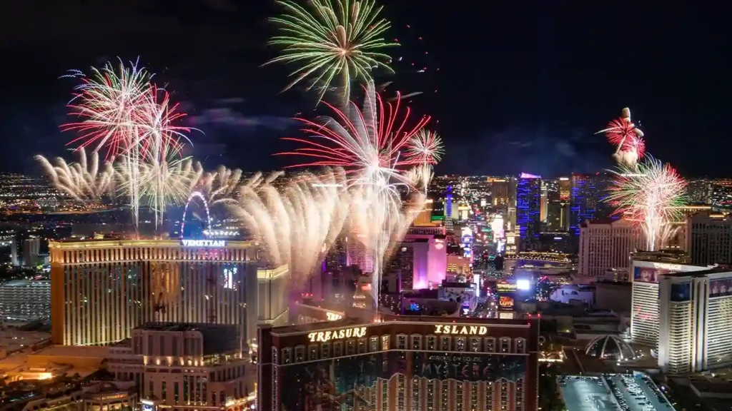 America's Party Las Vegas Fireworks