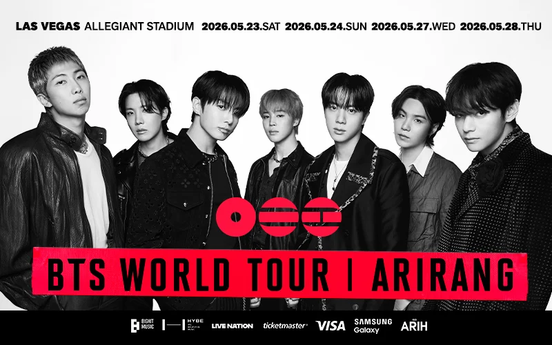 BTS ARIRANG World Tour Las Vegas