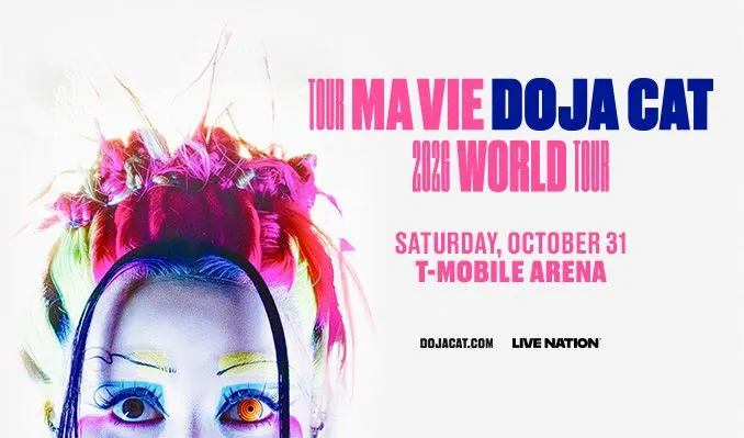 Doja Cat Tour Ma Vie Las Vegas 2026