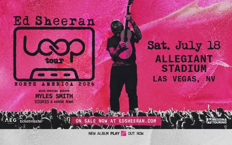 Ed Sheeran Las Vegas Show