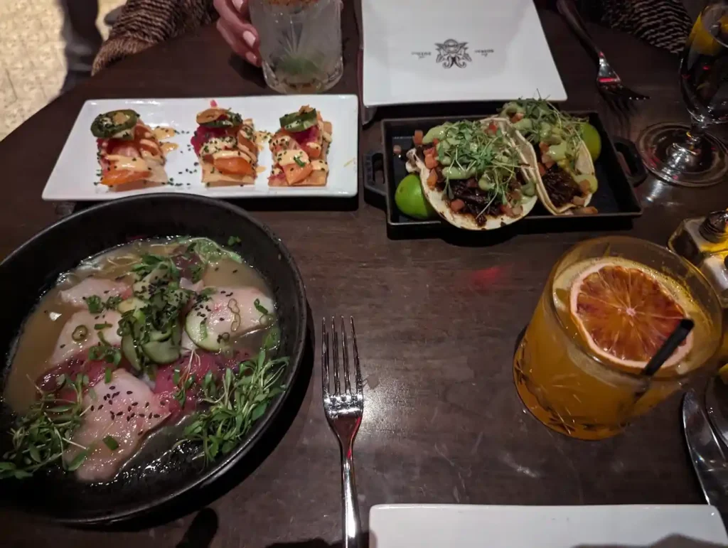 Food of La Cave at Wynn Las Vegas