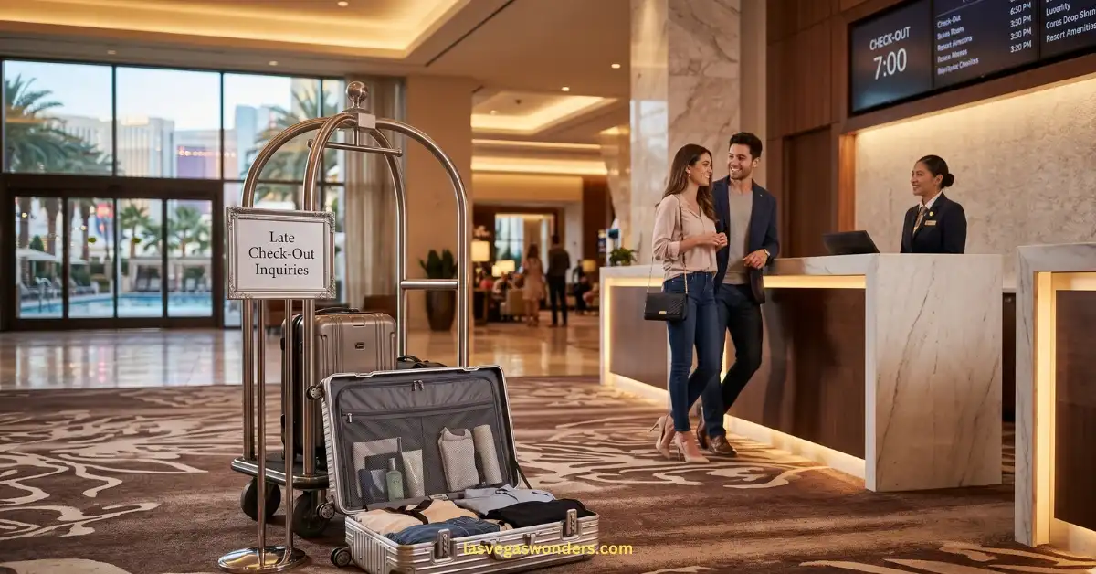 Las Vegas Late Check-Out Fees by Hotel