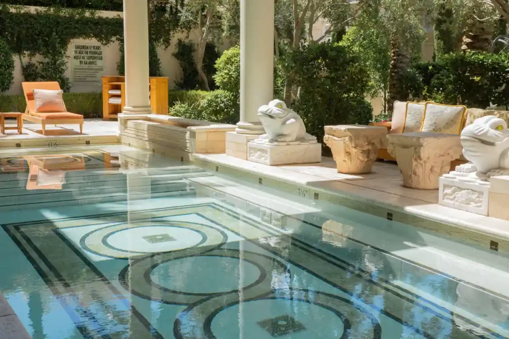 Pool of The Villas at Caesars Palace