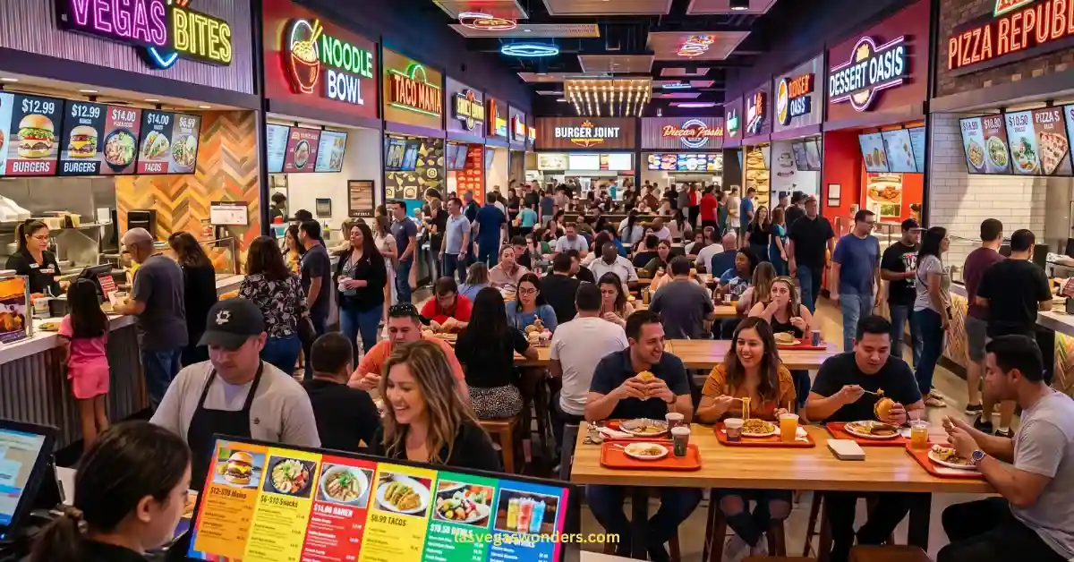 Las Vegas Food Court Prices -Budget Eating Guide