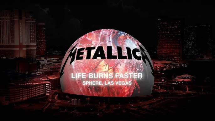 Metallica Sphere Las Vegas