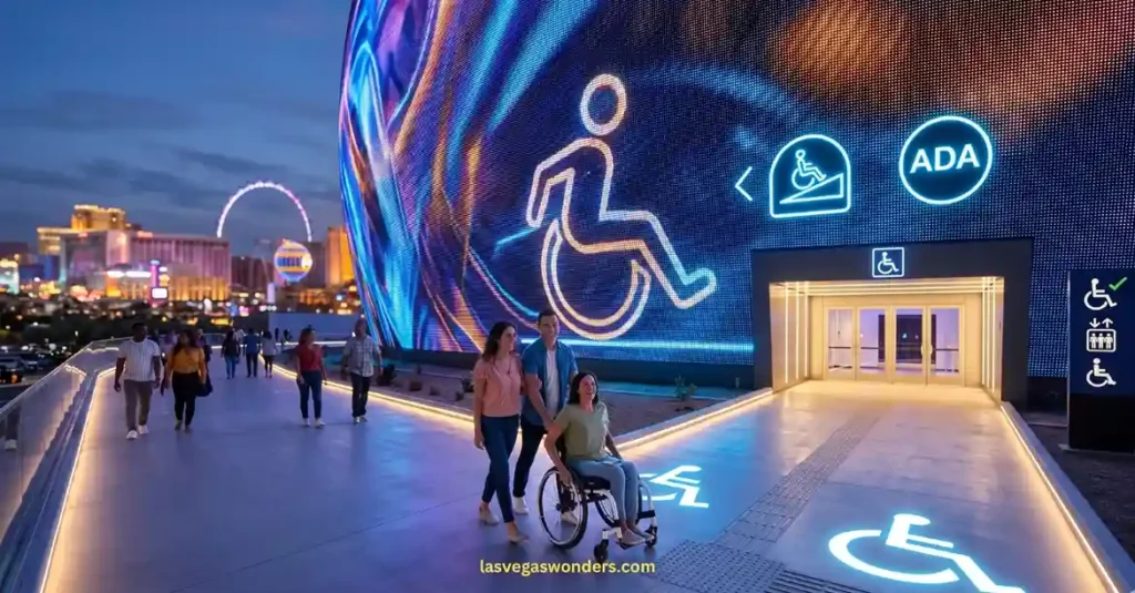 Sphere Las Vegas Accessibility Guide - Wheelchair Access, ADA Seating & Tips