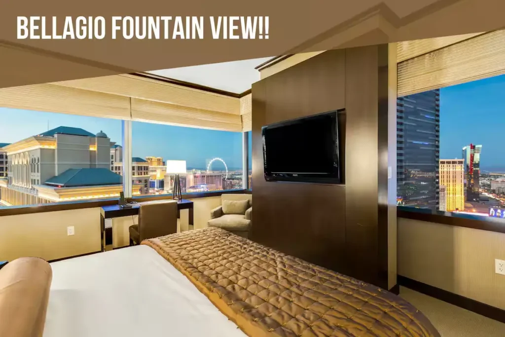 Vdara Hotel Suite, Strip Facing High Floor