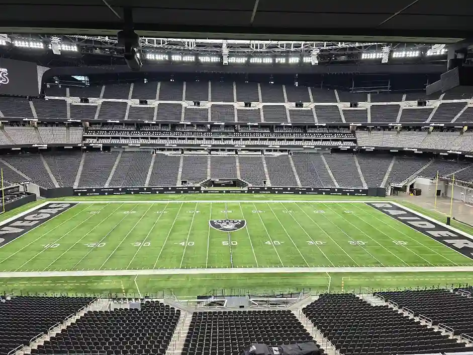 Allegiant Stadium Inside View