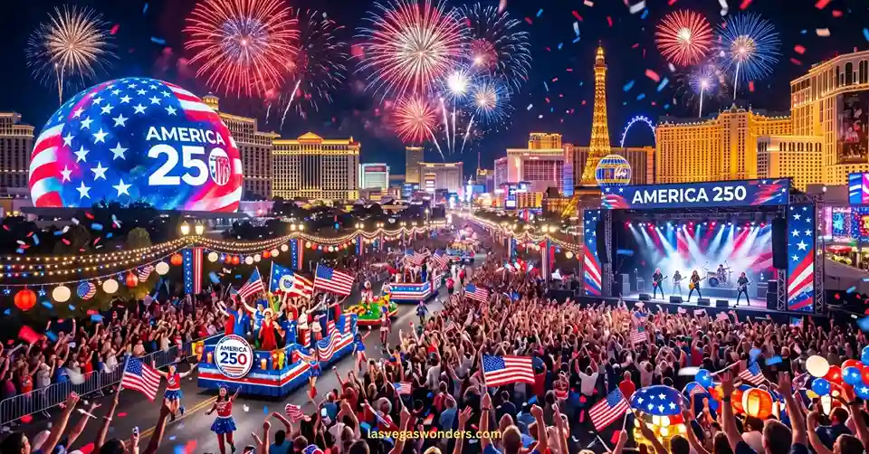 America 250 Events in Las Vegas - Concerts, Parades & Festivals