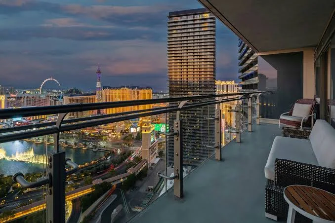 Bellagio Fountain View in The Cosmopolitan of Las Vegas