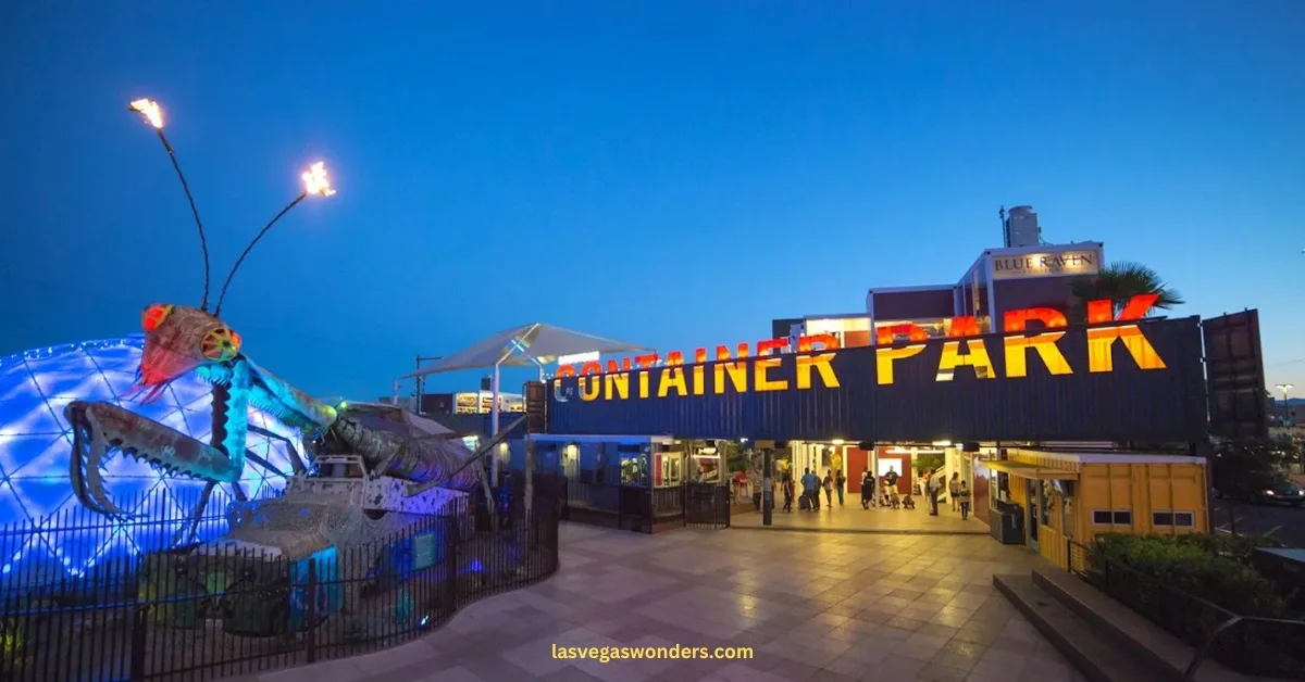 Downtown Container Park Las Vegas - Hours, Shops, Live Shows & Restaurants