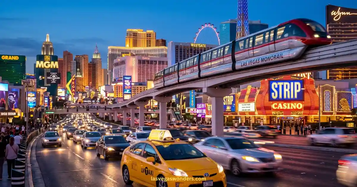 Las Vegas Taxi vs Monorail - Which Is Faster, Cheaper & Better