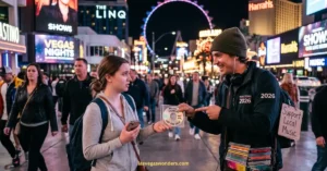 Las Vegas Street Performer Scams