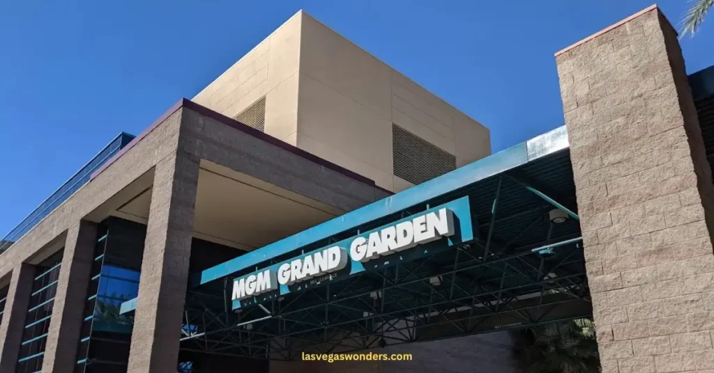 MGM Grand Garden Arena Las Vegas