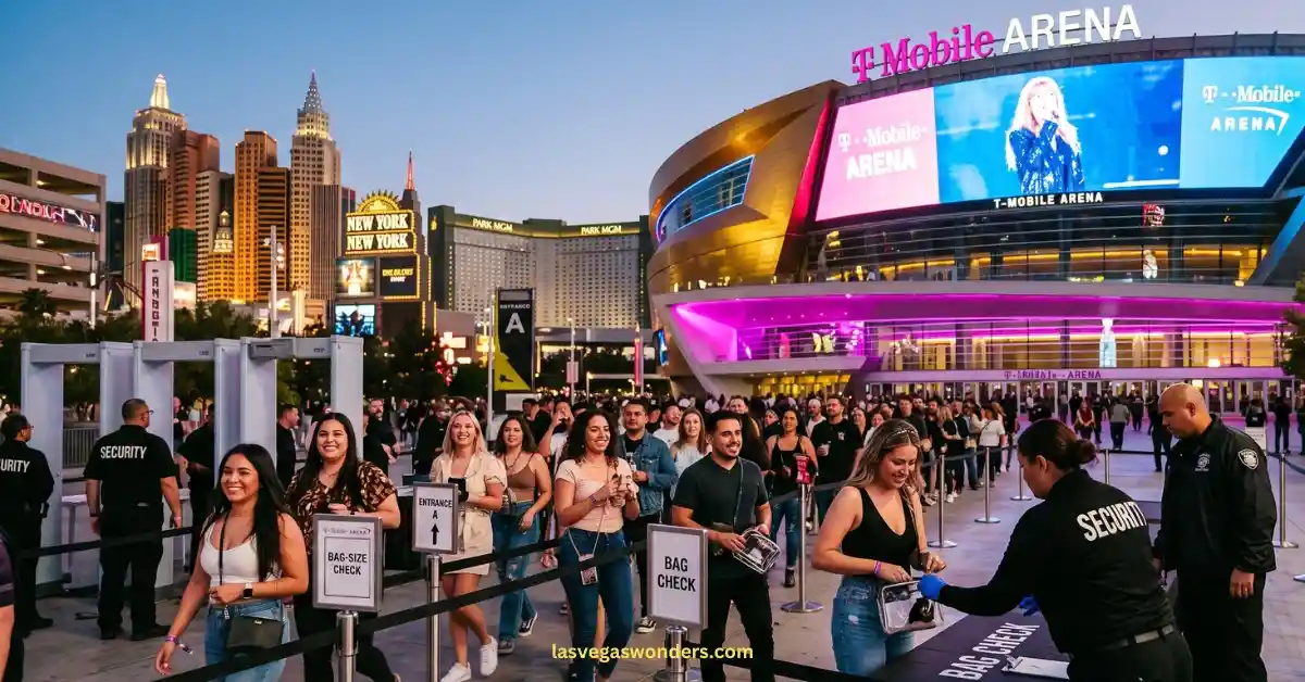 T-Mobile Arena Bag Policy - Bag Size, Rules & Prohibited Items