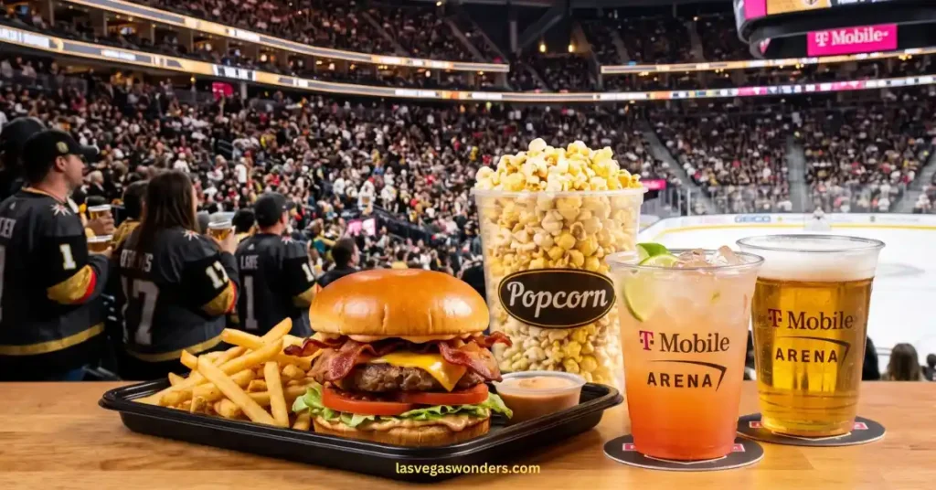 T-Mobile Arena Food & Drinks - Menu, Prices & More