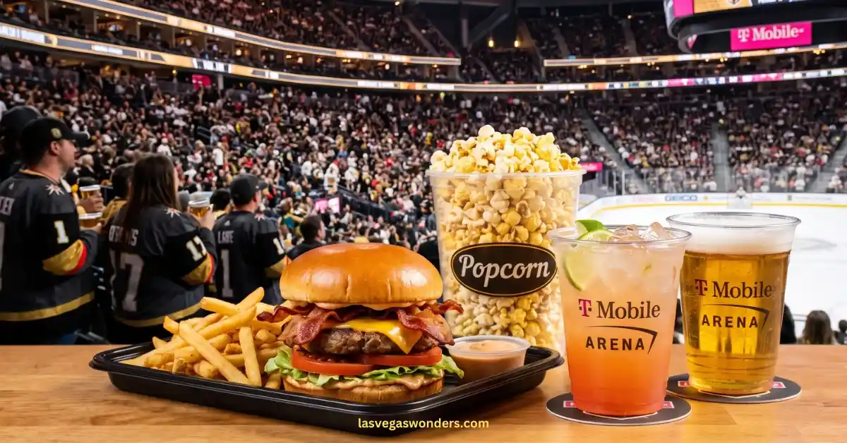 T-Mobile Arena Food & Drinks - Menu, Prices & More