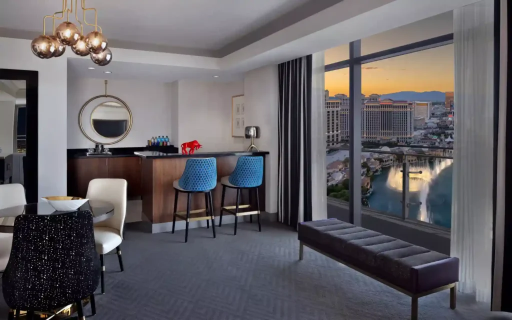 Wraparound Terrace Suite Fountain View - The Cosmopolitan of Las Vegas