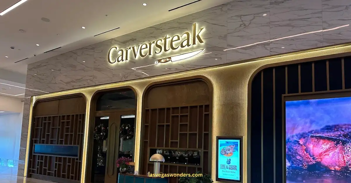 Carversteak Las Vegas - Menu, Prices, Reservations & Review