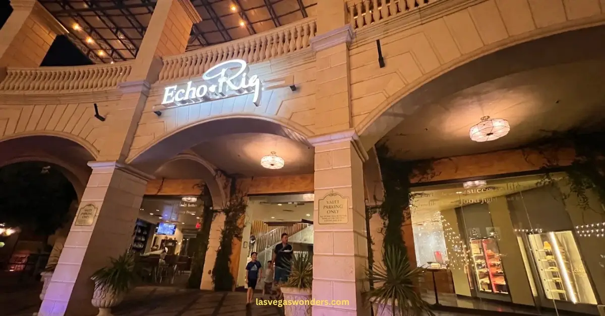 Echo & Rig Summerlin Las Vegas - Menu, Prices, Reservations & Review